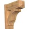 Ekena Millwork Balboa Smooth Craftsman Outlooker, Western Red Cedar, 7 1/2"W x 20"D x 20"H OUT08X20X20BOA04SWR - alternate 1